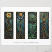 Papier Signets irlandais celtes, Signets Imaginaires s8 (Devant)