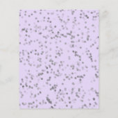 Papier Silver Foil Sweet 16 Ballons Budget Invitation (Dos)