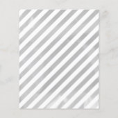 Papier Silver Snowflake Baby Prédictions et conseils (Dos)