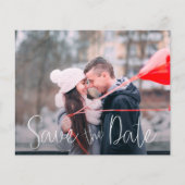 Papier Simple Décontracté Script Mariage Photo Enregistre (Devant)