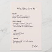 Papier simple japonais cerisier fleur couleur mariage men (Devant)