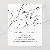 Simple minimaliste élégant Calligraphie élégante