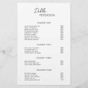 Papier Simple Noir Blanc Contemporain Prix Moderne