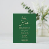 Papier Simple Notre Mariage Texte Seulement Invitation de (Debout devant)