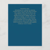 Papier Simple Nuestra BODA Mariage espagnol Texte seuleme (Dos)