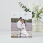 Papier Simple Transparency Effect Photo Typography Script (Debout devant)