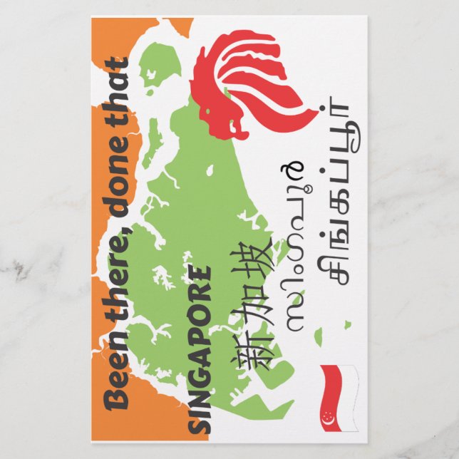 Papier Singapour (Devant)