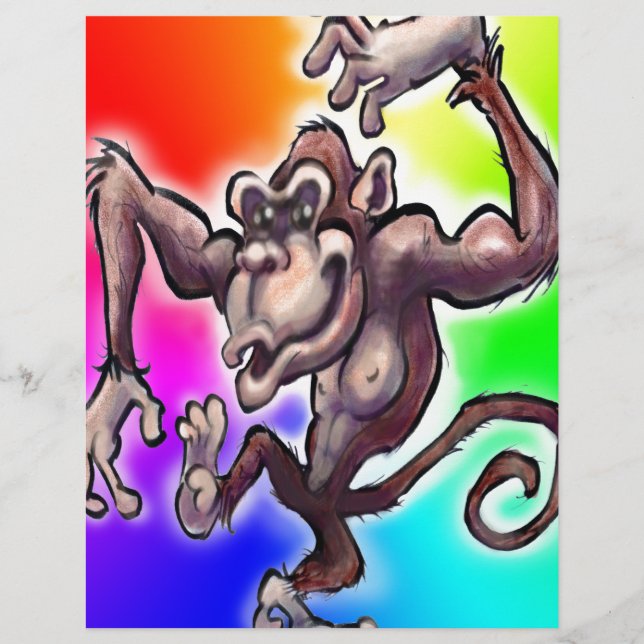 Papier Singe idiot (Devant)