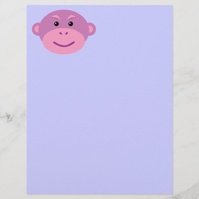 Papier Singe pourpre (Devant)