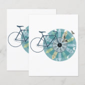 Papier Skyline d'Amsterdam (Devant / Derrière)
