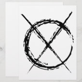 Papier Slenderman (Devant / Derrière)