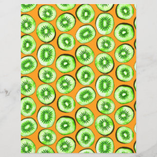 Papier Slices Kiwi