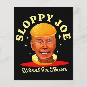 Papier Sloppy Joe Biden Anti Président