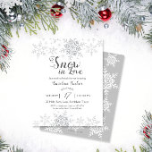 Papier Snowflakes hiver neige en amour Fête des mariées I