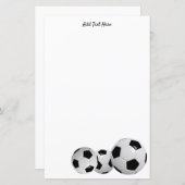 Papier Soccer Ball Sport (Devant / Derrière)