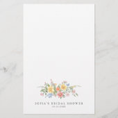 Papier Soft Pastel Ornate Bridal Shower Who Am I Game (Dos)