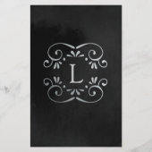 Papier soie noire argent fleurir service et tarif prospec (Dos)