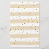 Papier Soiree Rose doré et rose Conseils et souhaits (Dos)