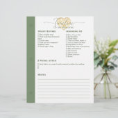 Papier Soirée wedding planner Avant - 2 Semaines Après La (Debout devant)