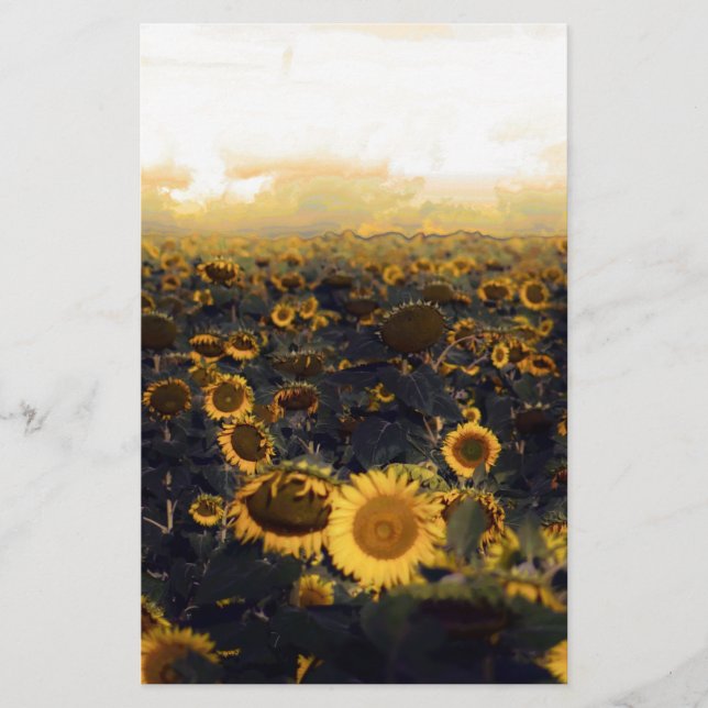 Papier Soleil doré (Devant)
