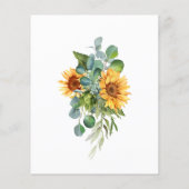 Papier Soleil mariage budget eucalyptus or (Dos)