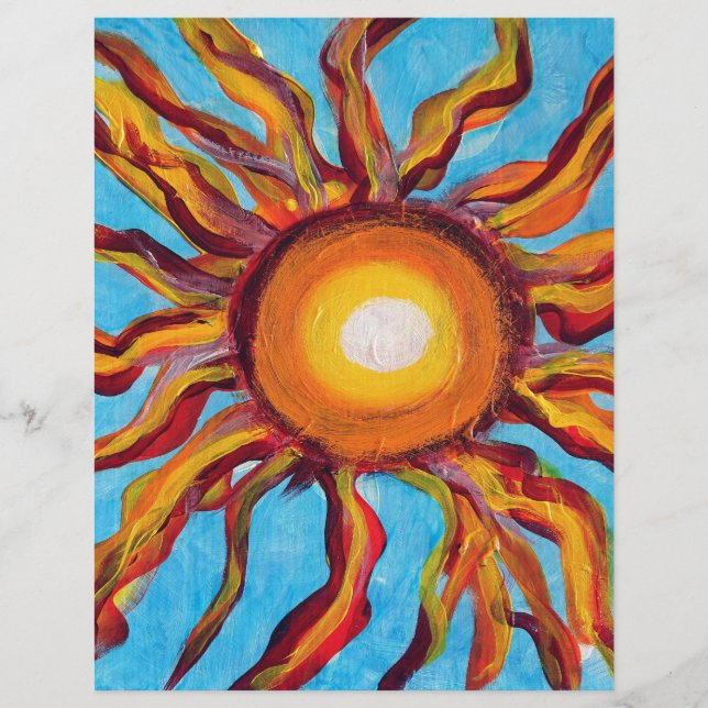Papier Soleil sauvage (Devant)