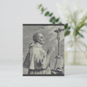 Papier Son Éminence saint Charles Borromée (Debout devant)
