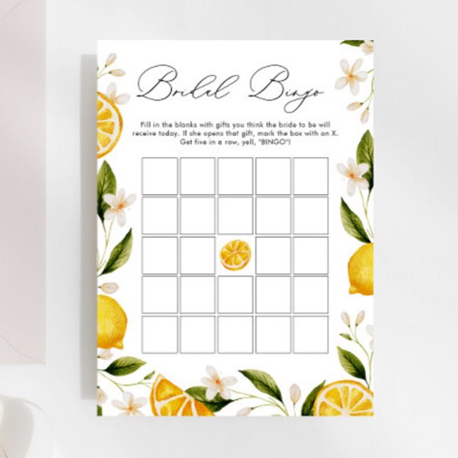 Papier Son principal jeu de bingo de mariage Squeeze (Créateur téléchargé)