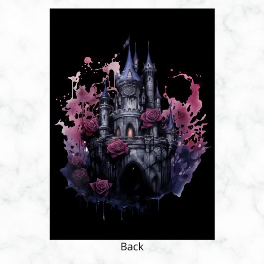 Papier Sorcière gothique seize 16e fête d'anniversaire d'