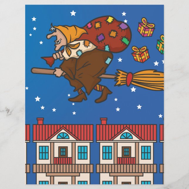 Papier sorcière xmas Befana (Devant)