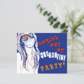 Papier sortie de la partie de quarantaine (Debout devant)