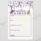 Papier Souhaite que bientôt être Mme - Cette sorcière Hit (Devant)