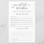 Papier Souhaits d'Ellesmere (Devant)