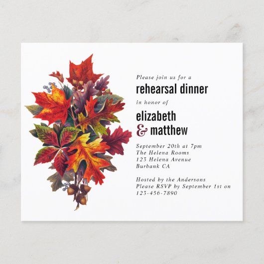 Papier Souper de la répétition d'automne du budget Invita (Devant)