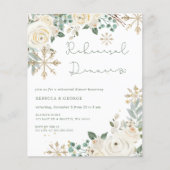 Papier Souper de répétition de flocon de neige pour l'hiv (Devant)