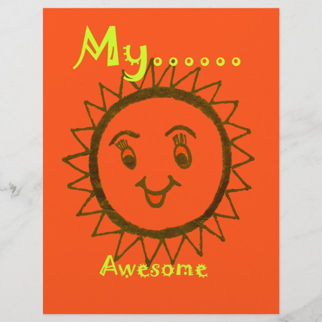 Papier Sourires ensoleillés : Dévoiler un superbe visage  (Devant)