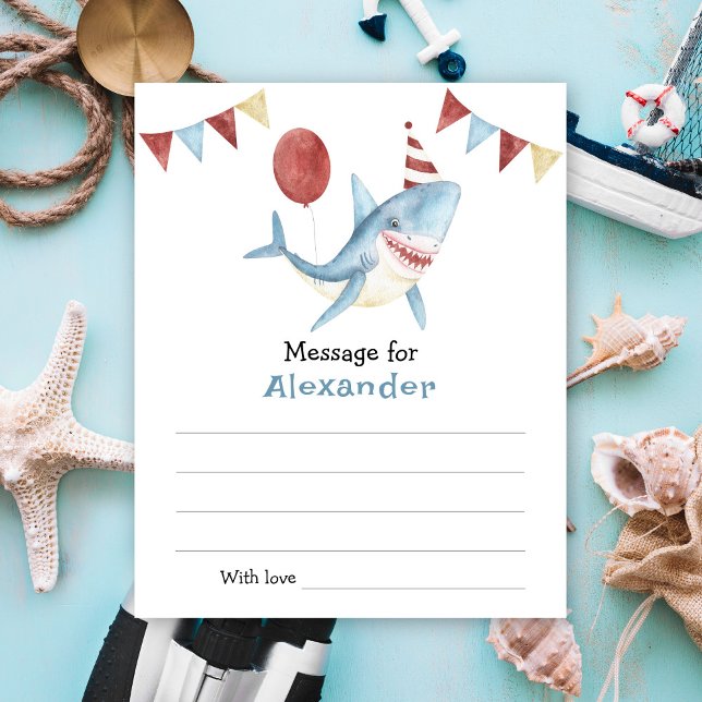 Papier Sous la mer Message de capsule temporelle d'annive (Créateur téléchargé)