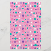 Papier Sous la mer rose violet Baby shower jeu de Bingo (Dos)