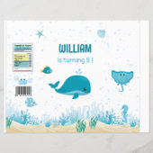 Papier Sous Le Sac À Chip De Mer, Sous La Fête De Mer Fav (Devant)