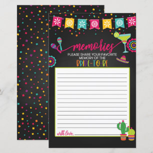 Papier Souvenirs de la mariée à être - Fiesta