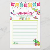 Papier Souvenirs de la mariée à être - Fiesta WH (Devant)