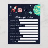 Papier Space Galaxy Wives for Baby Card (Devant)