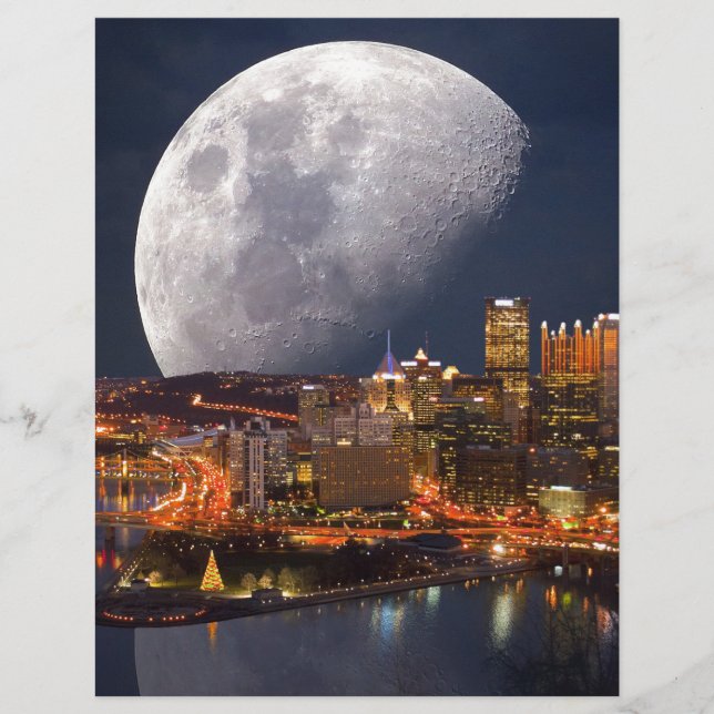 Papier Spacey Pittsburgh (Devant)