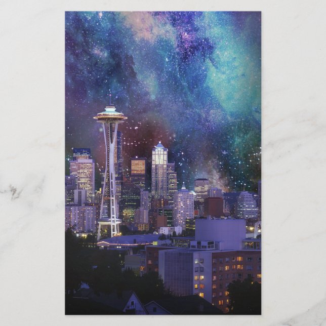 Papier Spacey Seattle (Devant)