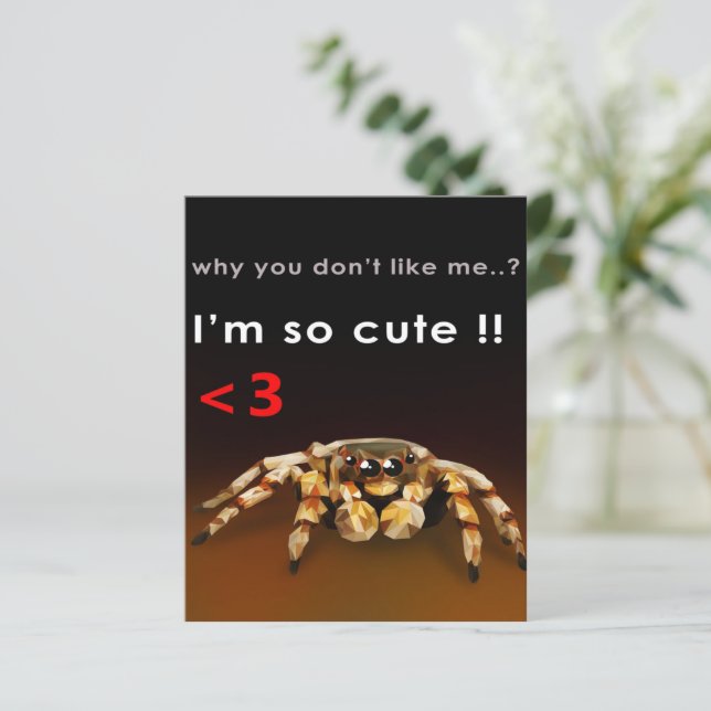 Papier Spider Je suis si mignon | Cadeau de Spider Lover (Debout devant)