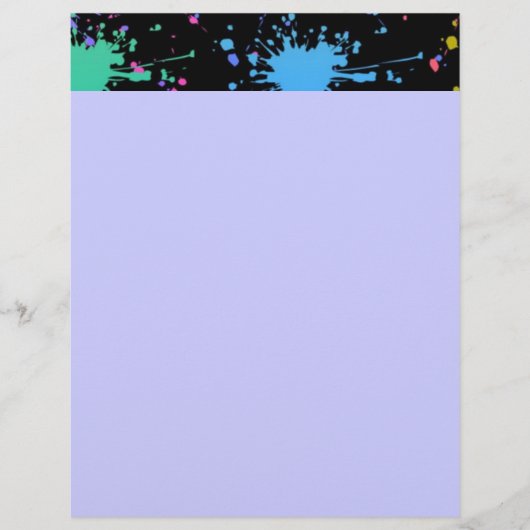 Papier Splash (Devant)