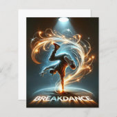 Papier "Spotlight Groove" - dansant sous les projecte (Devant / Derrière)