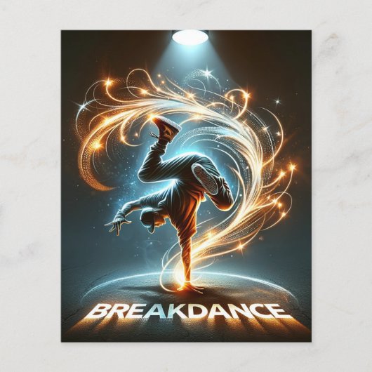 Papier "Spotlight Groove" - dansant sous les projecte (Devant)