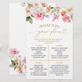 Papier Spring Love In Bloom What's In Your Phone Game (Devant / Derrière)