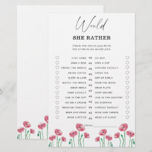 Papier Spring préfère-t-elle la douche nuptiale